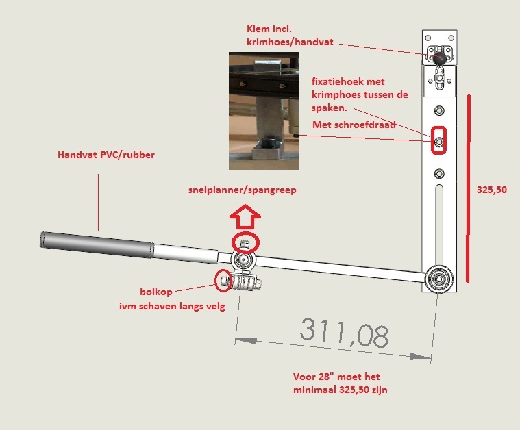 Montage machine voor PU banden 16 - 26 inch - Afbeelding 10