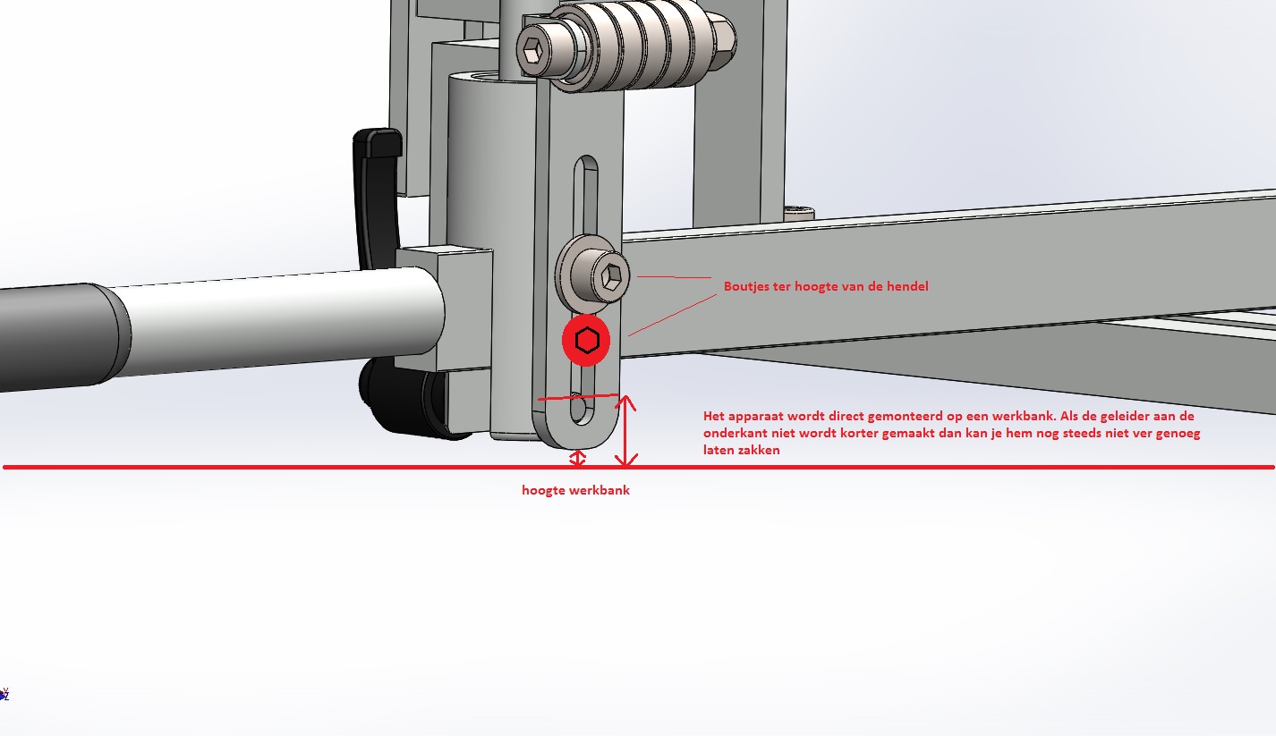 Montage machine voor PU banden 16 - 26 inch - Afbeelding 12