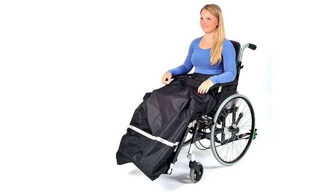 Beenzak gevoerd, met reflectie, kleur: zwart - Afbeelding 2