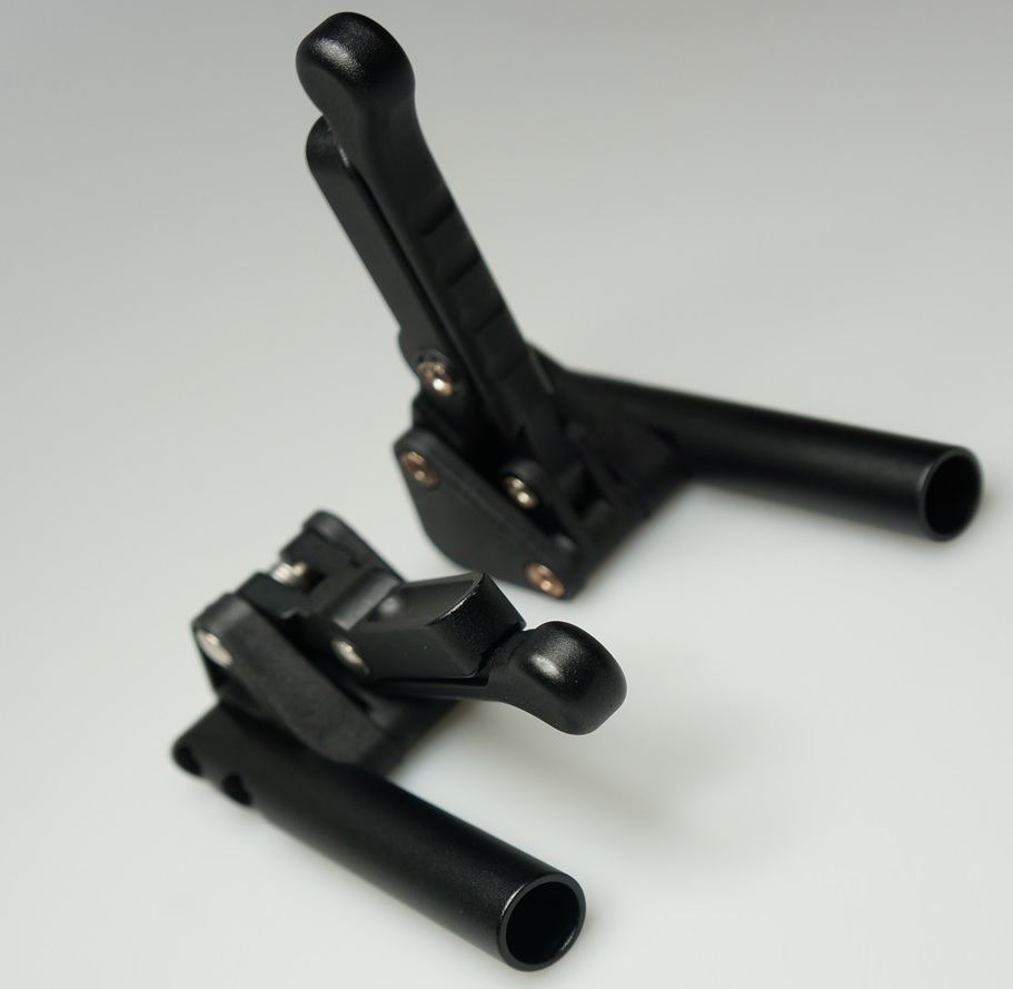 Schaarrem aluminium, links (deluxe uitvoering)