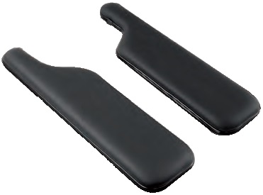 P-vormige armlegger lang, pro skin (per set) 460x120mm - Afbeelding 6
