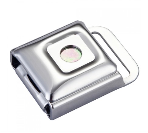 Veiligheidsgordel met pensluiting 23.8mm, staal (vrouwelijk)