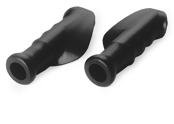 Handvat anatomisch, 125x22mm (per set) - Afbeelding 2
