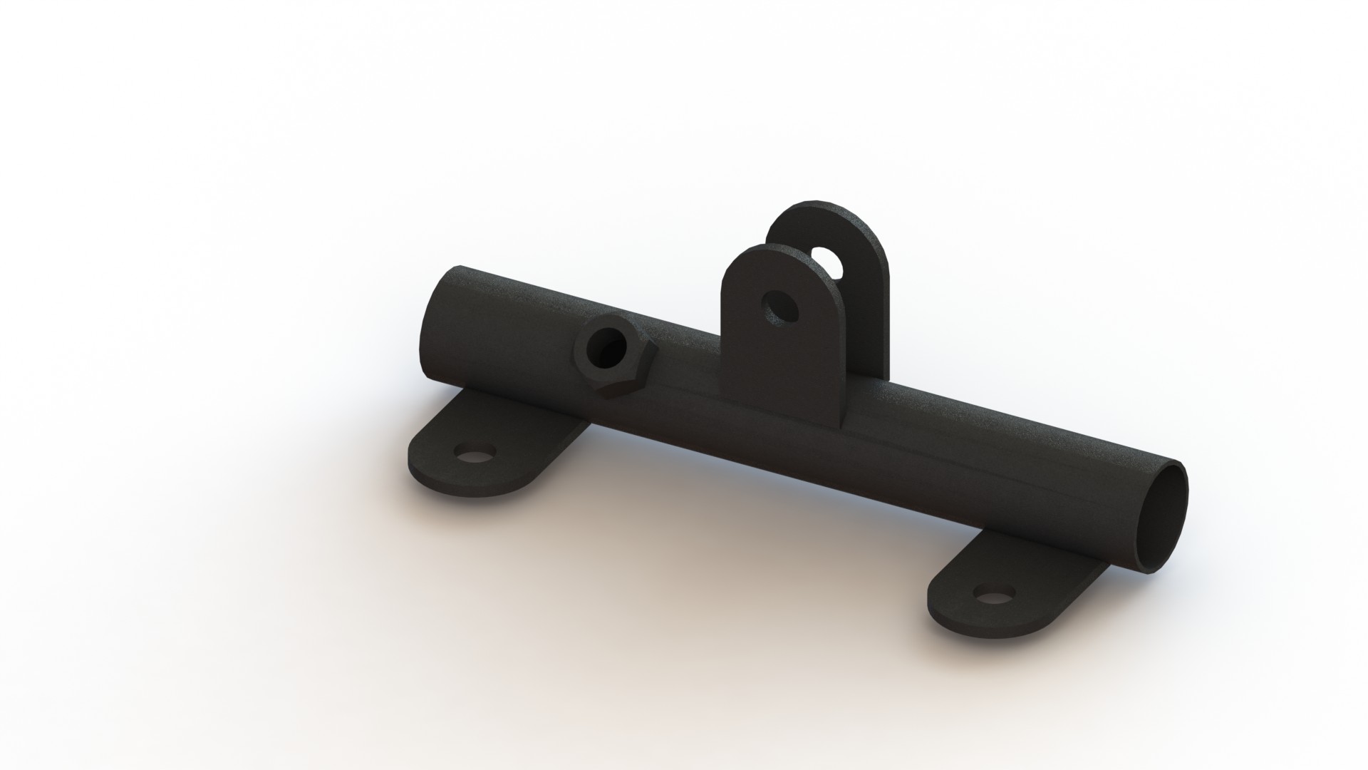 Armsteun hoekverstelling 19mm, zwart (UITLOOP ARTIKEL) - Afbeelding 3