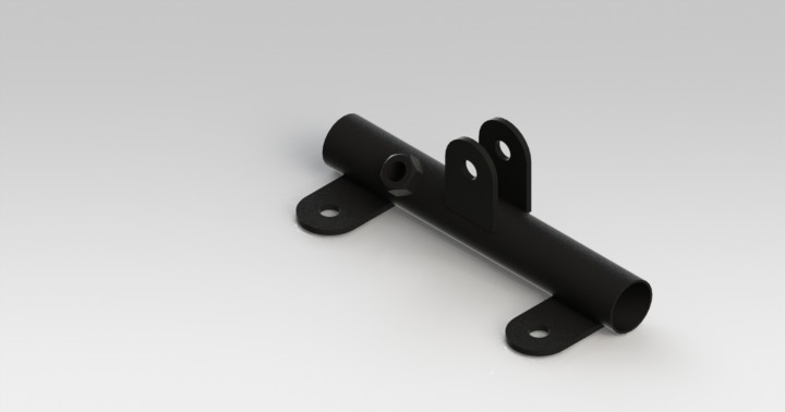 Armsteun hoekverstelling 19mm, zwart (UITLOOP ARTIKEL) - Afbeelding 4