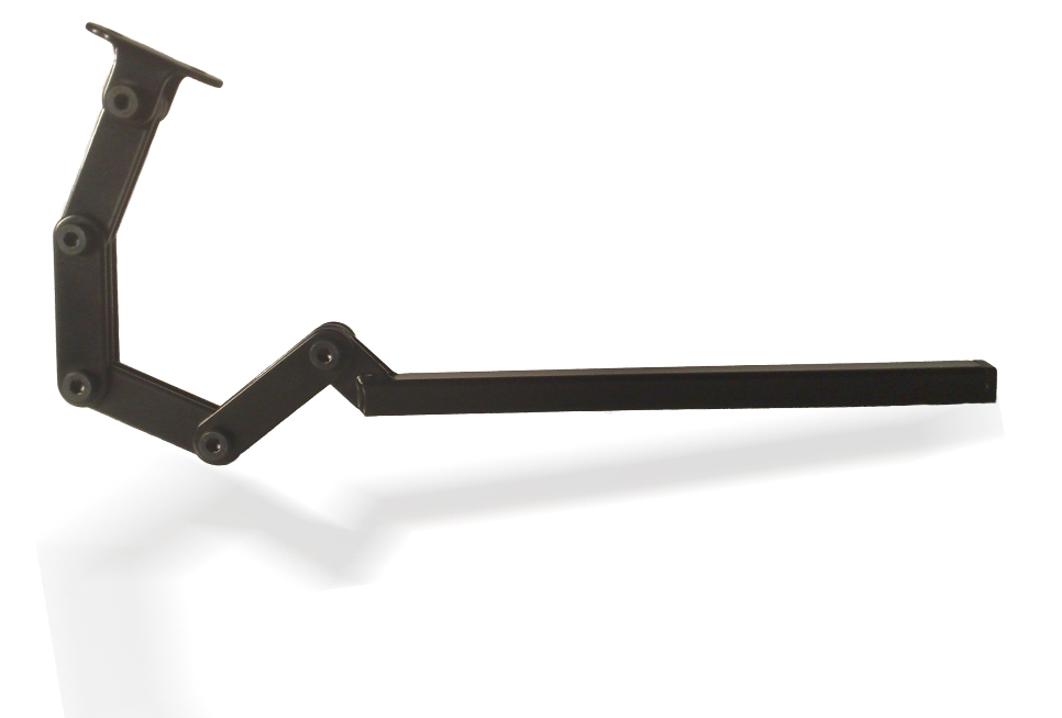Hoofdsteun verstelsysteem 5 scharnierpunten, 15x15mm incl. metalen bevestigingsdeel  - Afbeelding 4