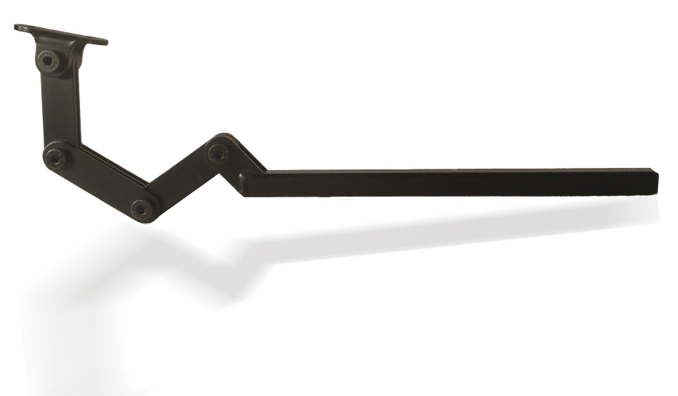 Hoofdsteun verstelsysteem 4 scharnierpunten, 15x15mm incl. metalen bevestigingsdeel - Afbeelding 5