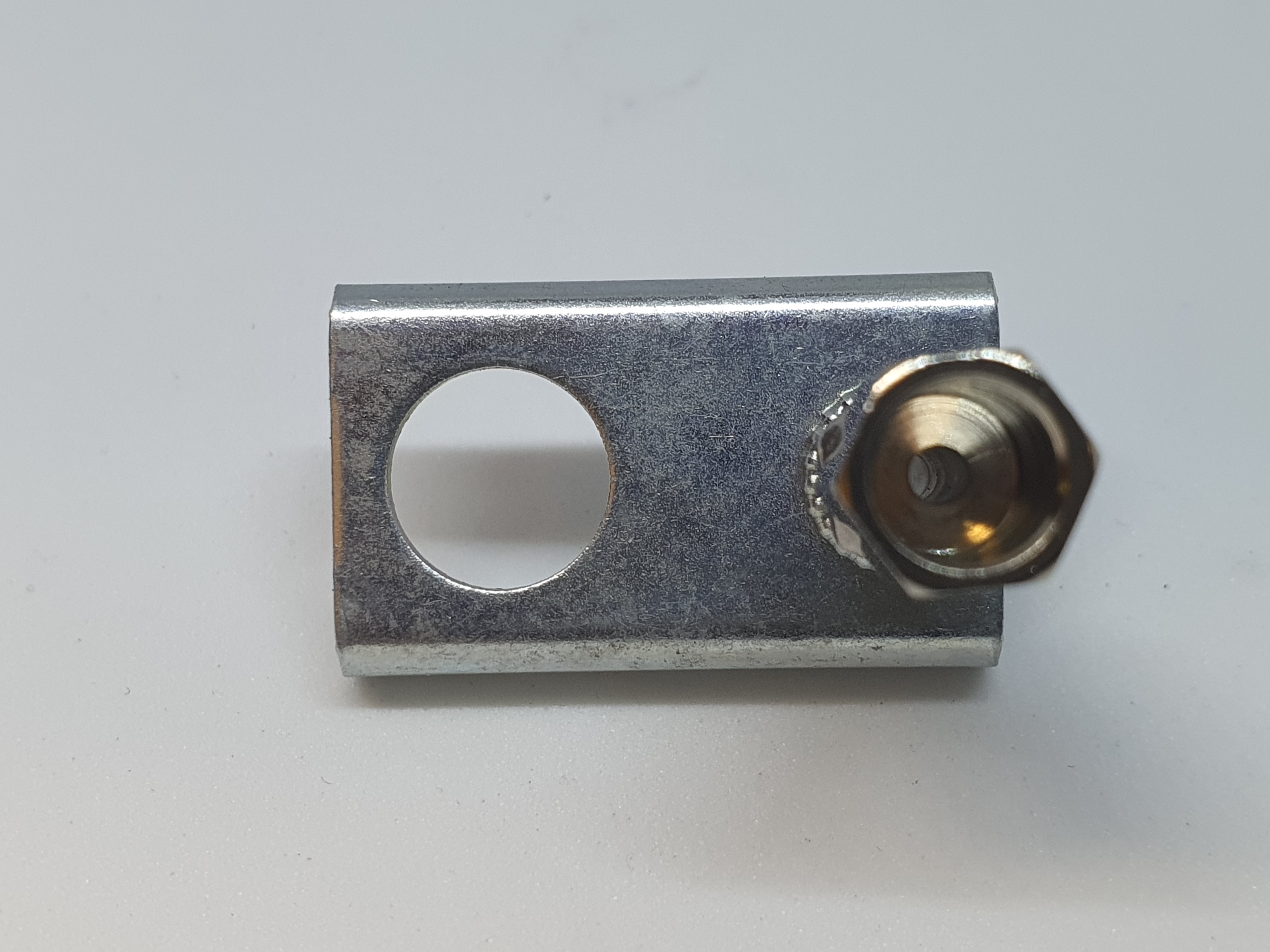 Gasveer bediening onderdeel (Montageplaat) inclusief stelbout M5 - Afbeelding 5