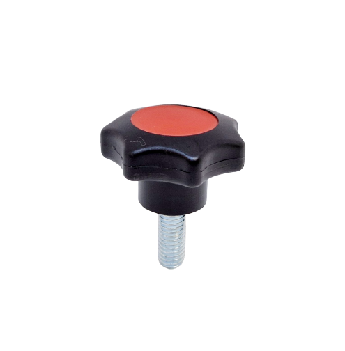 Sterknop M8 x 20mm, rood - Afbeelding 5