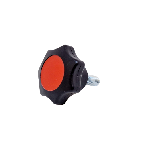 Sterknop M8 x 20mm, rood - Afbeelding 6