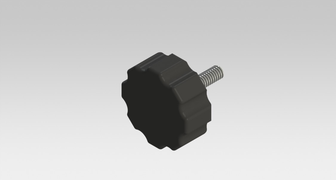 Draaiknop M8 x 20mm - Afbeelding 2