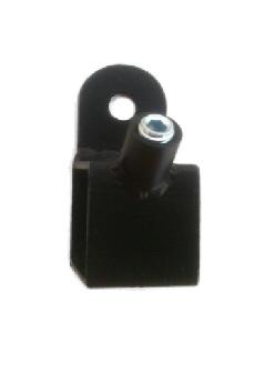 Fixatiedeel 1006D, 30x30mm, zwart
