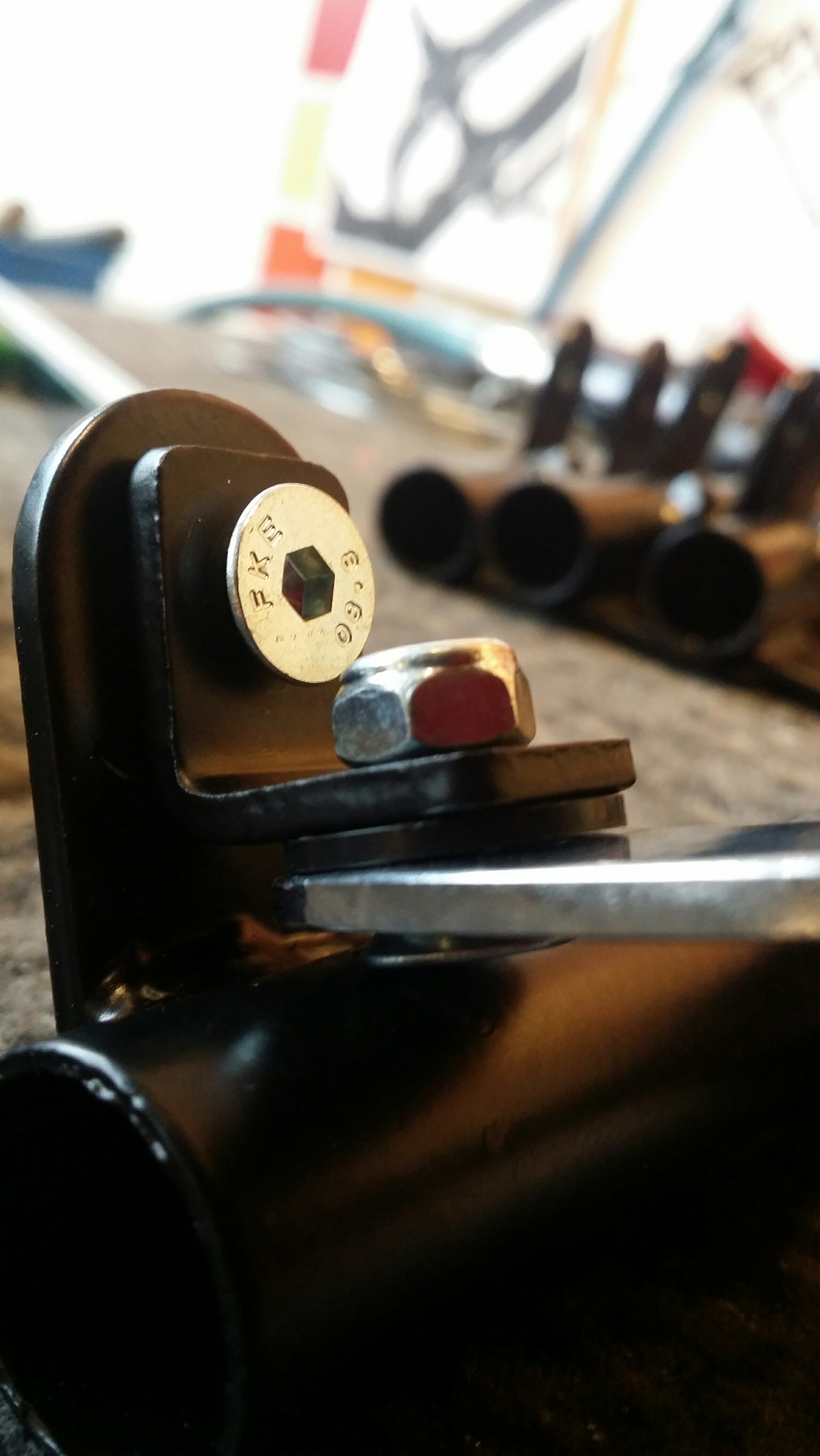 Armsteun, in hoek en hoogte verstelbaar (19mm) met blokkering - Afbeelding 4