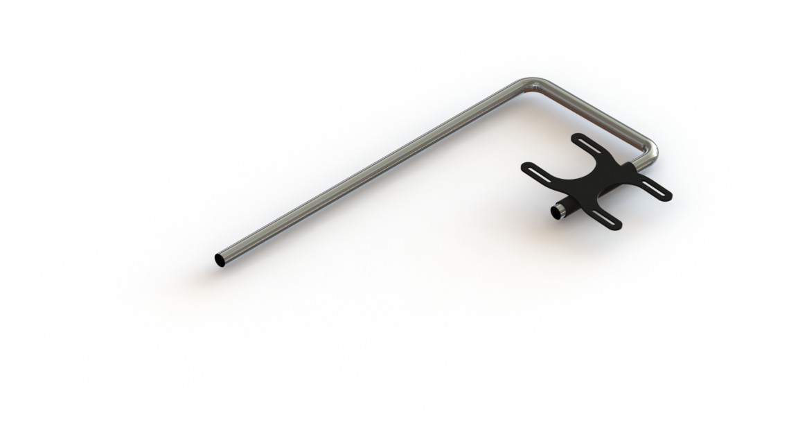 Werkbladhouder met H-plaat, 19mm