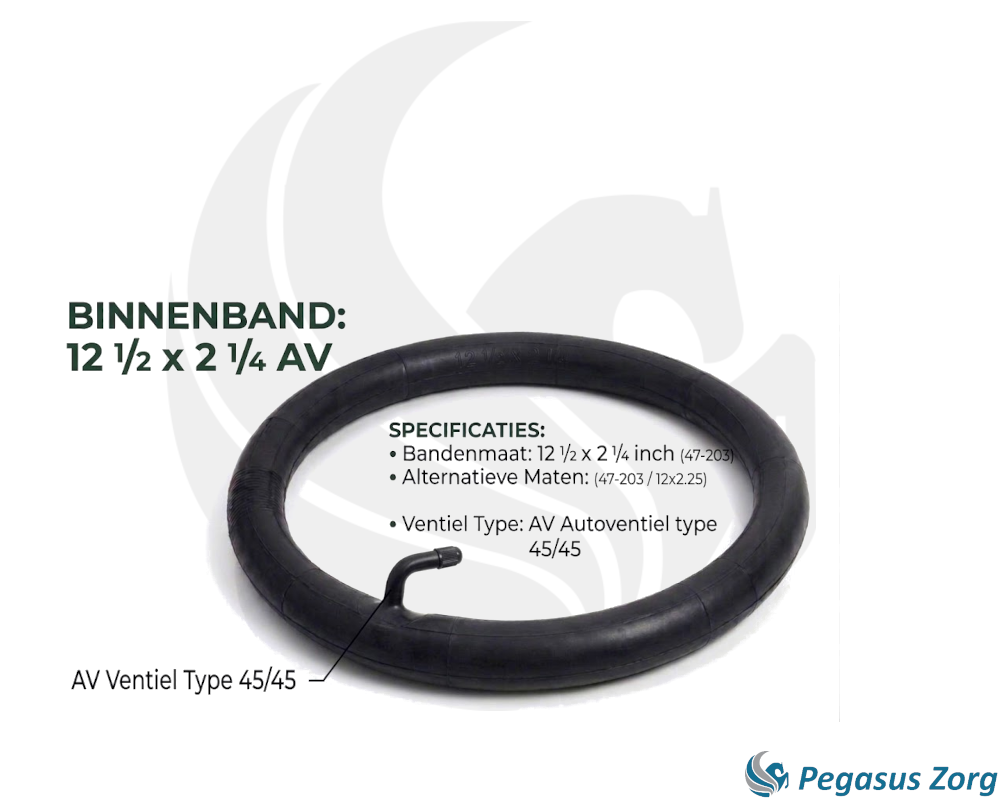 Binnenband 12 1/2 x 2 1/4 AV 45/45