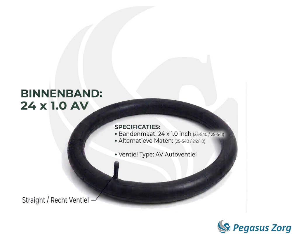 Binnenband 24 x 1.0 AV