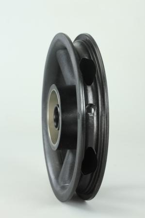 Velg 12" holle spaak met remnaaf nl: 38mm - Afbeelding 2