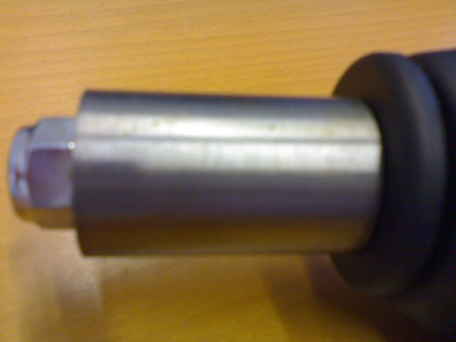 Zwenkwiel 200x50 grijze band inclusief balhoofd - Afbeelding 2