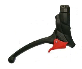Remhendel met parkeerstand, 4 standen 22mm - Afbeelding 2