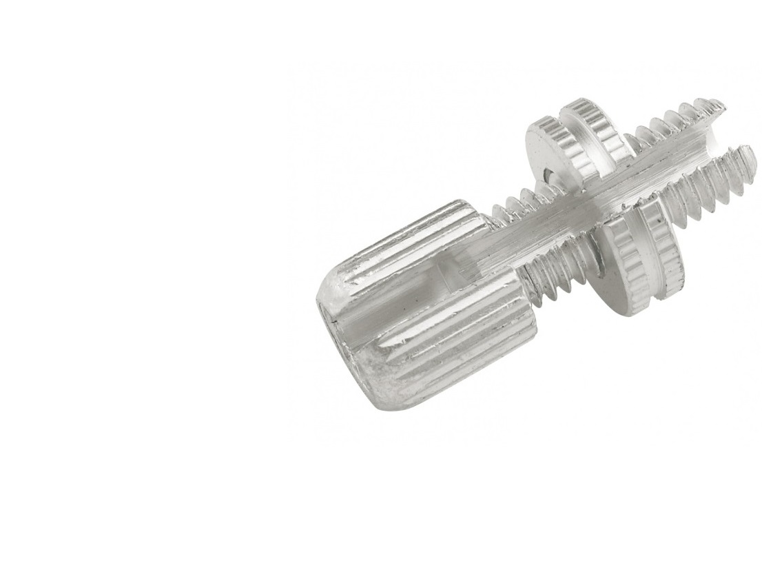 Kabel stelbout M7 met sleuf, totale lengte 26mm - Afbeelding 3