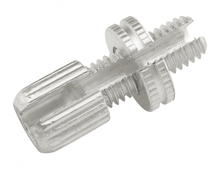 Kabel stelbout M7 met sleuf, totale lengte 26mm - Afbeelding 2
