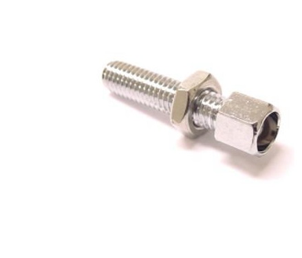 Kabel stelbout M5x24 (totale lengte 34mm)