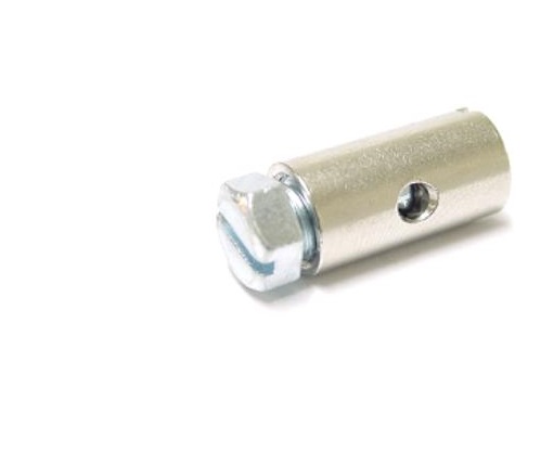 Kabel stelnippel 7x15mm met buitenzeskant