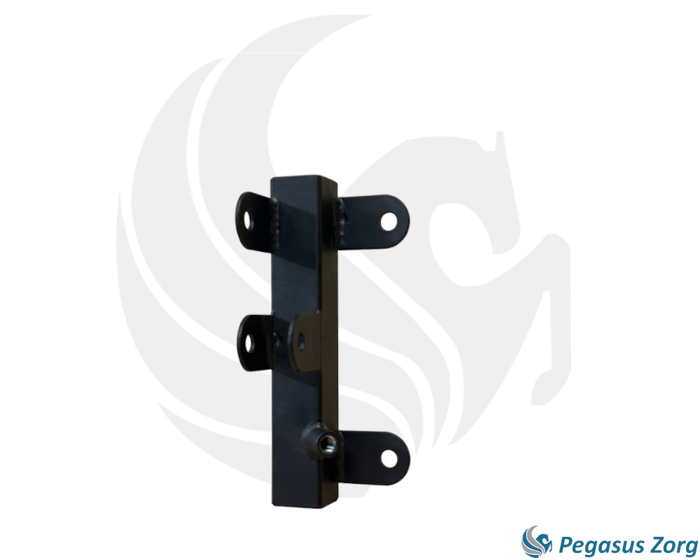 Armsteun hoekverstelling 013, 20x20mm Rechts, zwart