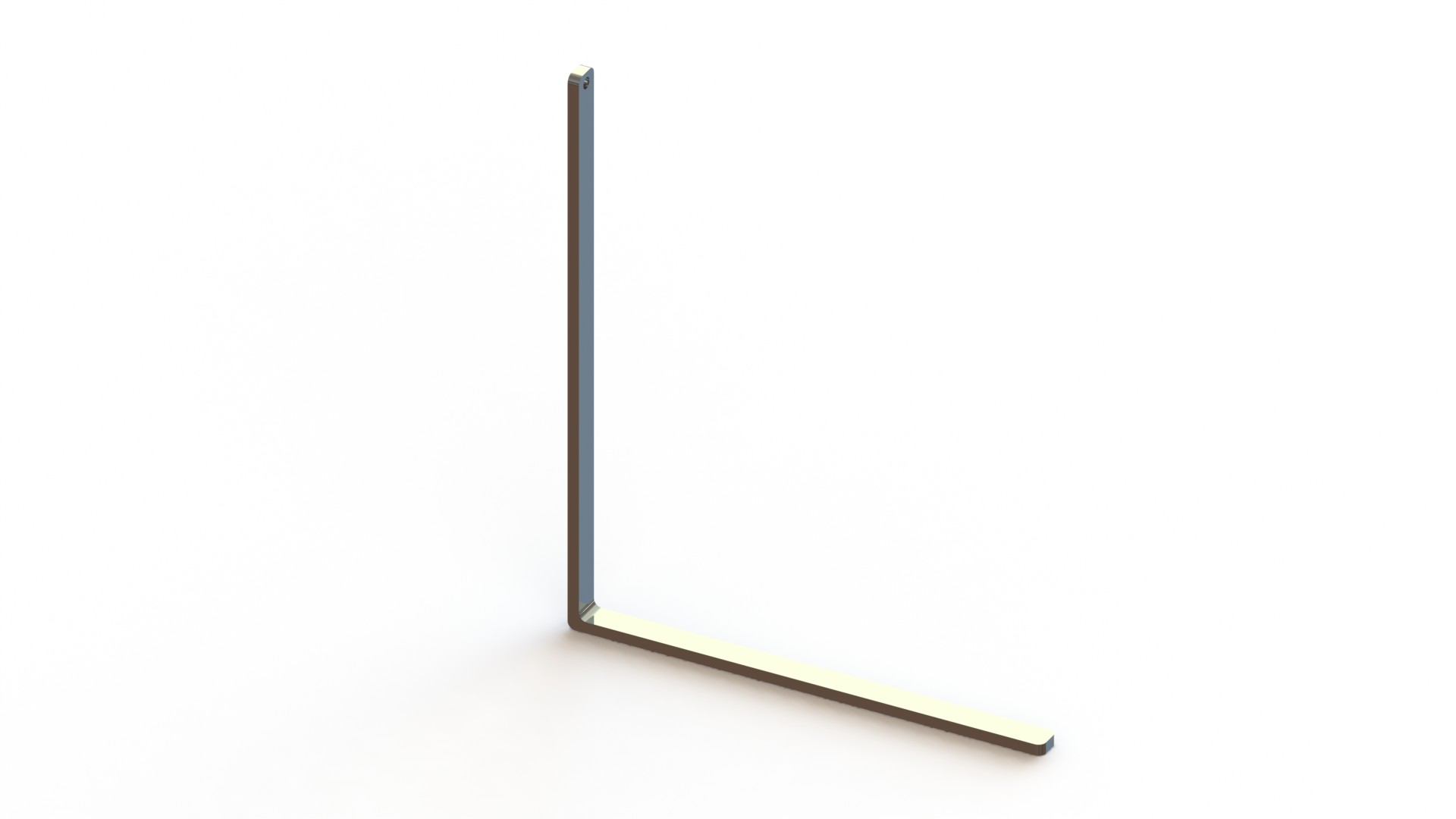 Haakse hoek 206, 250x300-6x15mm, chroom