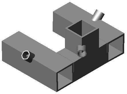 Fixatiedeel 303 zwart