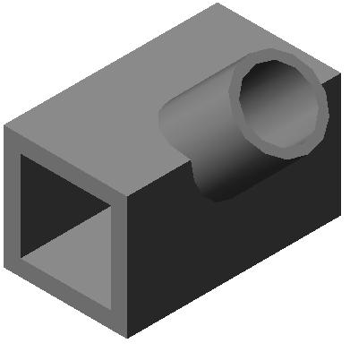 Fixatiedeel 882A, 15x15mm, zwart - Afbeelding 2