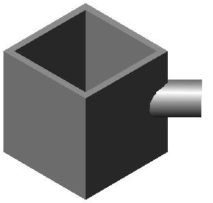 Fixatiedeel 882D, 30x30mm, zwart - Afbeelding 2