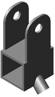 Fixatiedeel 884C 25 x 25mm  - Afbeelding 2