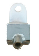 Fixatiedeel 885B, 20x20mm, chroom