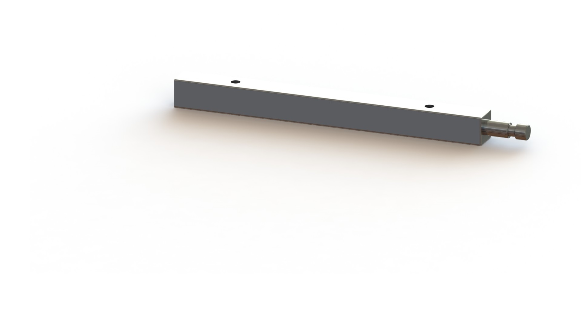 Voetsteunhouder type: 892 afneembaar (lengte: 220mm) chroom