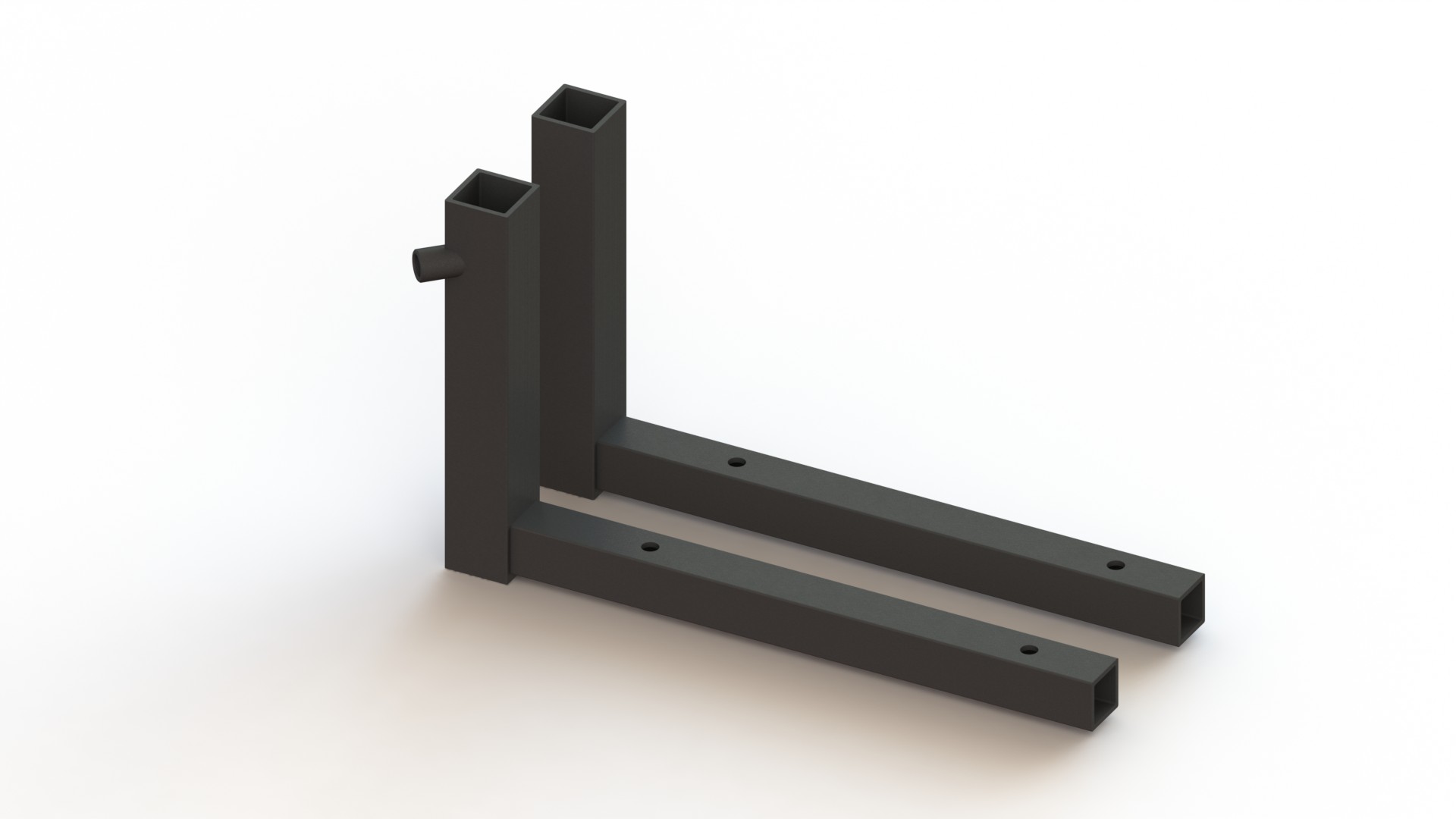 Voetsteun type: 305 links, zwart - Afbeelding 4