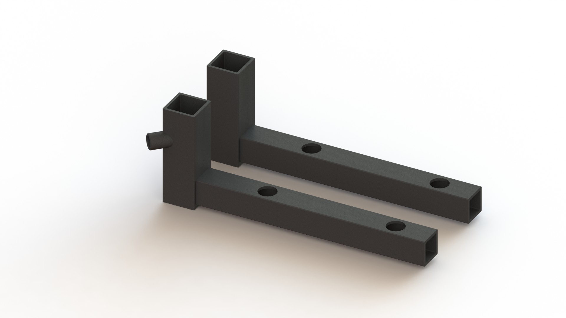 Voetsteun type: 306 links, zwart