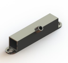Fixatiedeel 904, 25x25mm, zwart  - Afbeelding 4