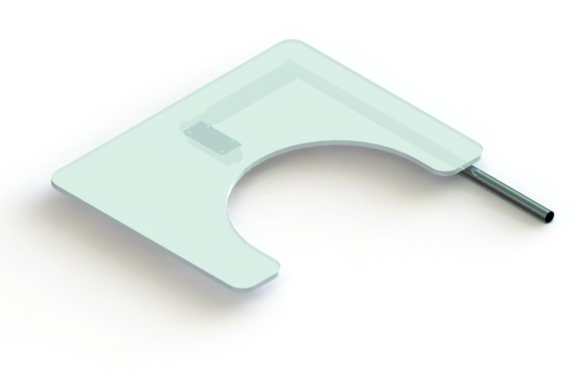 Werkbladhouder breedte verstelbaar, 22mm (verlengd: 10cm) - Afbeelding 2