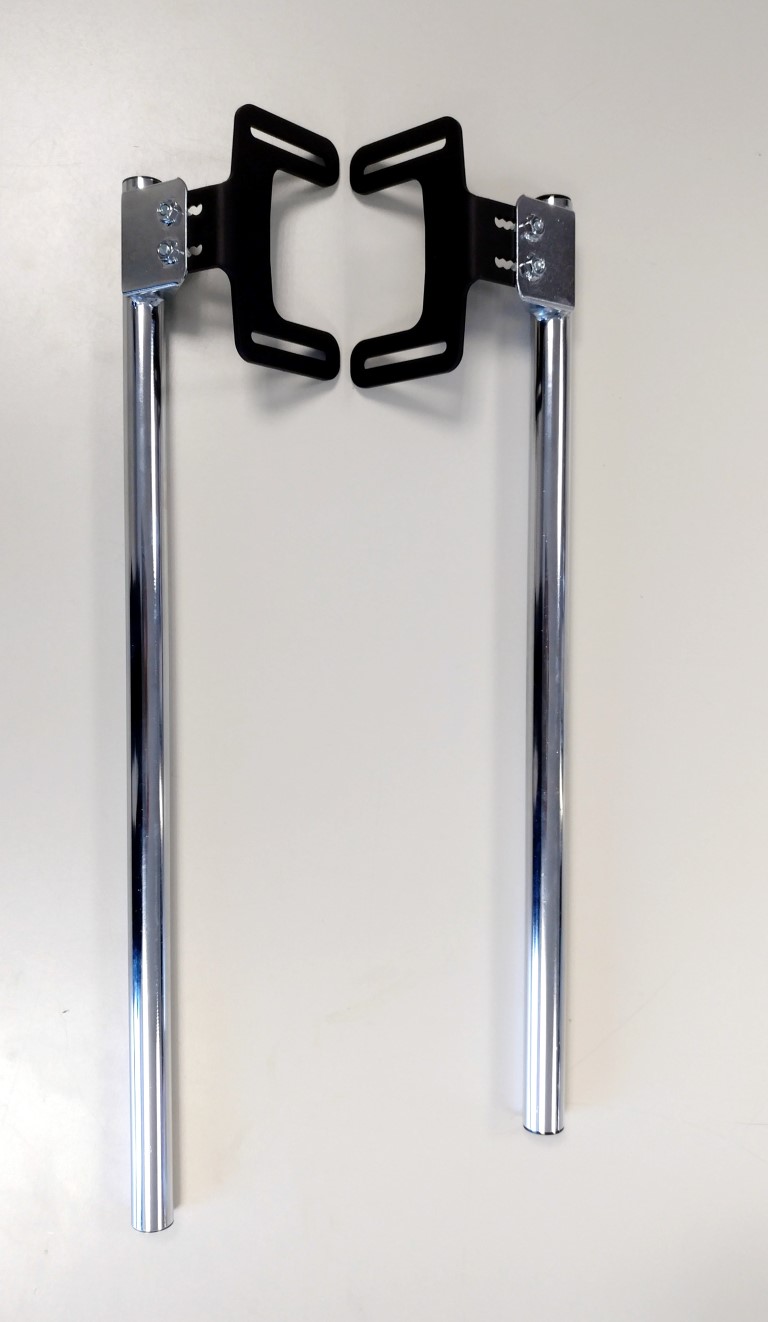 Werkbladhouder dubbele insteek verstelbaar set, 22mm, (steek 102.5mm) - Afbeelding 4