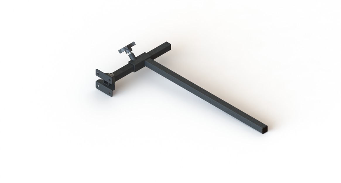 Hoofdsteun verstelsysteem haaks, 15x15mm - Afbeelding 2