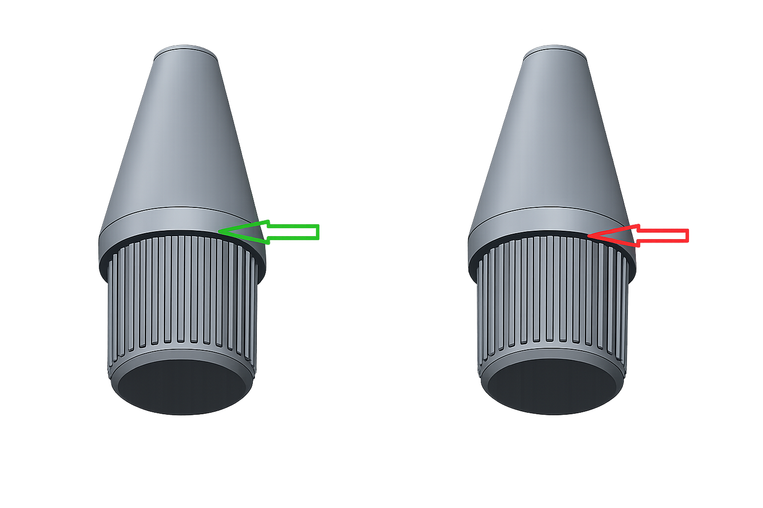 Werkbladhouder zoekadaptor 22mm - Afbeelding 2