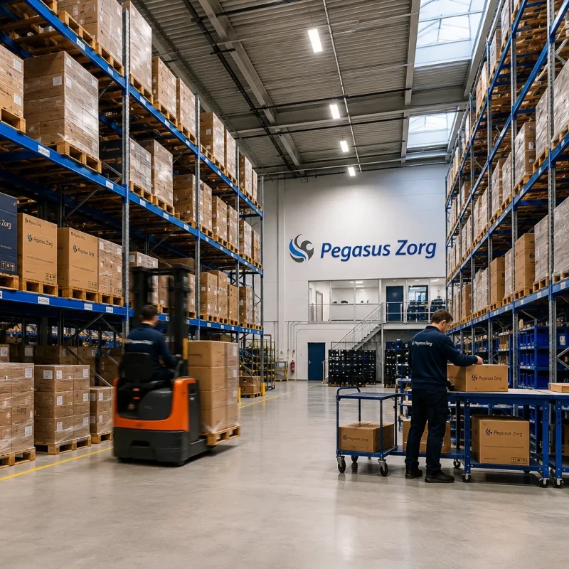 Gebruikers die de producten van Pegasus Zorg uitproberen